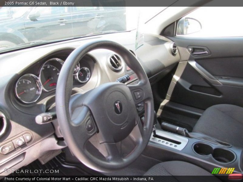 Black / Ebony 2005 Pontiac G6 Sedan