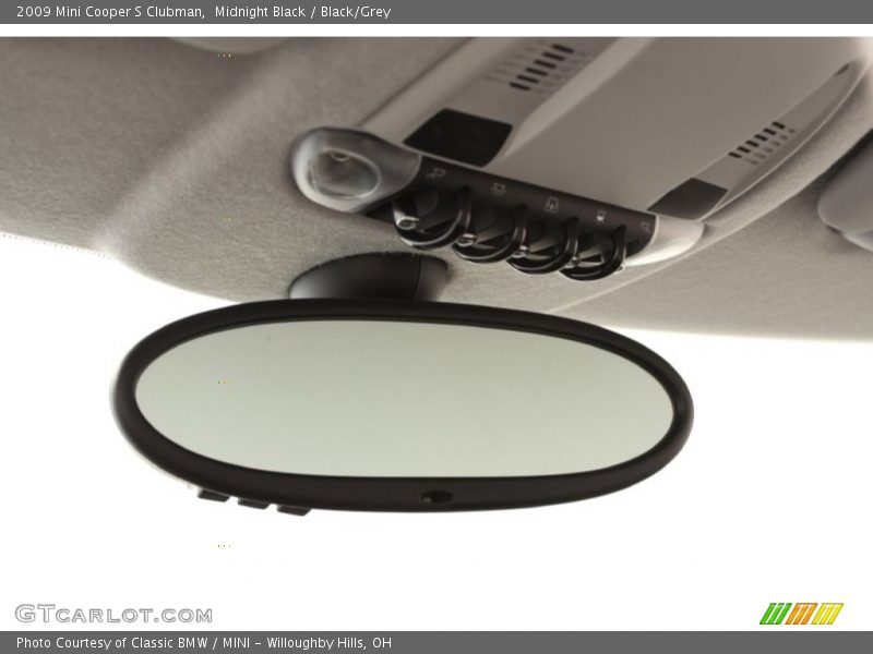 Midnight Black / Black/Grey 2009 Mini Cooper S Clubman