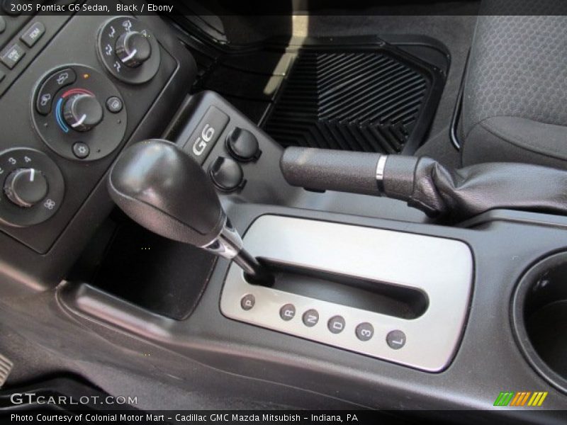 Black / Ebony 2005 Pontiac G6 Sedan