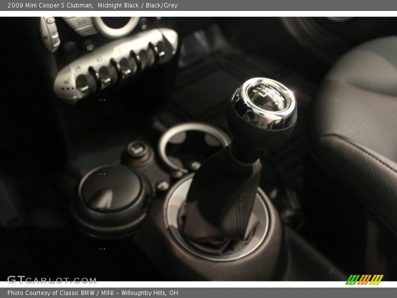 Midnight Black / Black/Grey 2009 Mini Cooper S Clubman