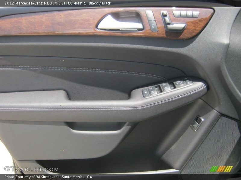 Black / Black 2012 Mercedes-Benz ML 350 BlueTEC 4Matic