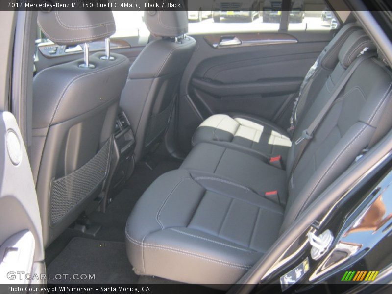 Black / Black 2012 Mercedes-Benz ML 350 BlueTEC 4Matic