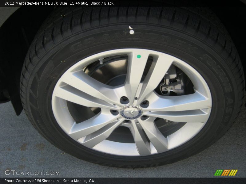 Black / Black 2012 Mercedes-Benz ML 350 BlueTEC 4Matic