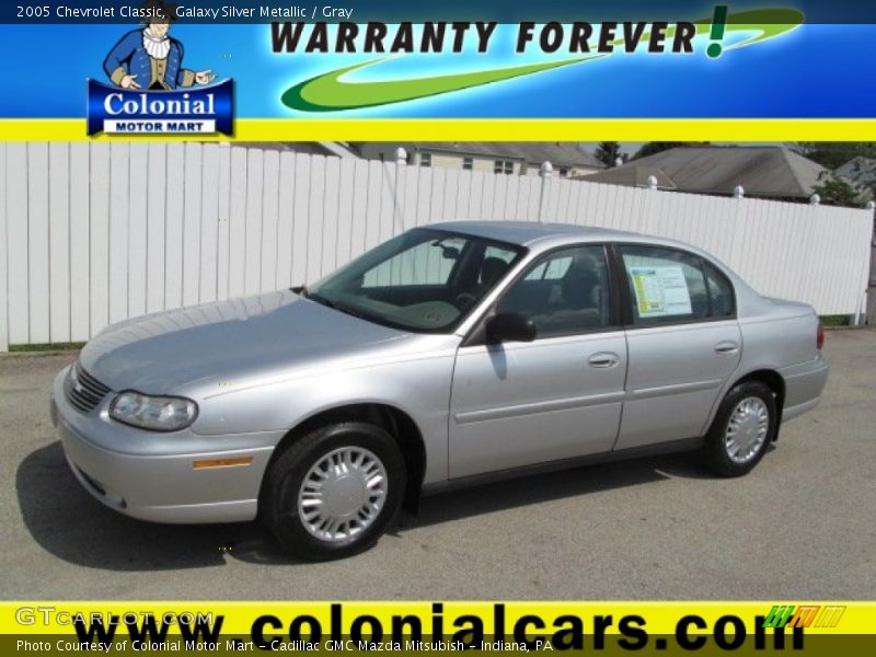 Galaxy Silver Metallic / Gray 2005 Chevrolet Classic