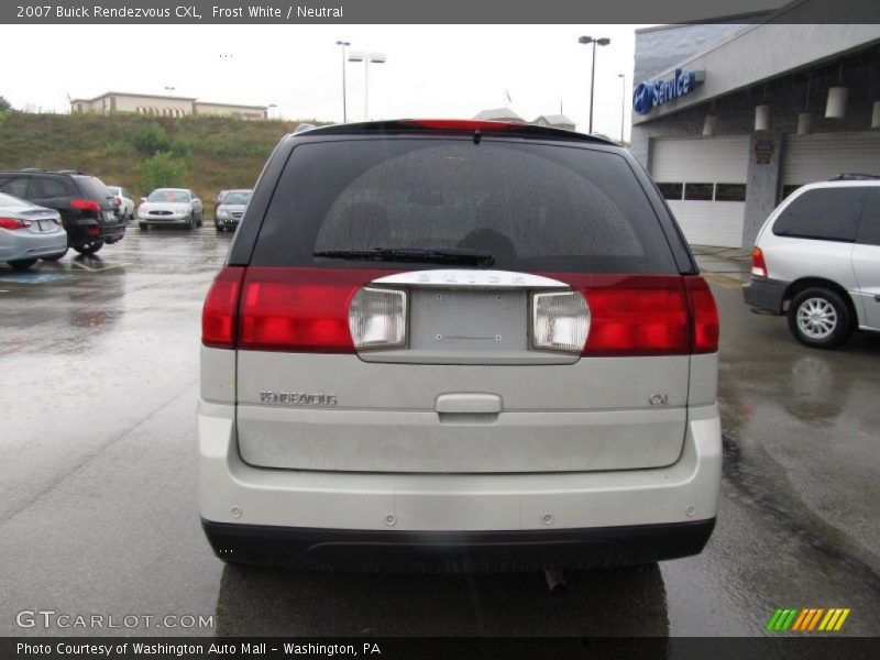 Frost White / Neutral 2007 Buick Rendezvous CXL