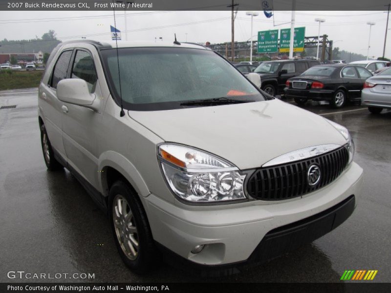 Frost White / Neutral 2007 Buick Rendezvous CXL