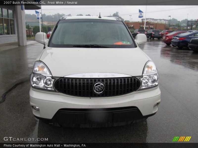 Frost White / Neutral 2007 Buick Rendezvous CXL