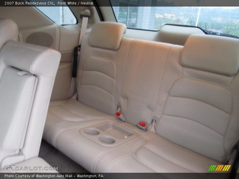 Frost White / Neutral 2007 Buick Rendezvous CXL
