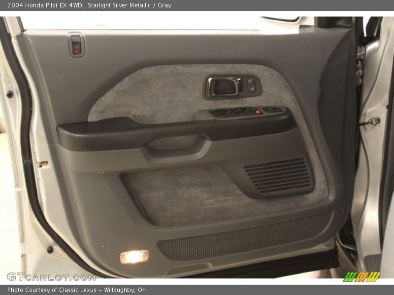 Starlight Silver Metallic / Gray 2004 Honda Pilot EX 4WD