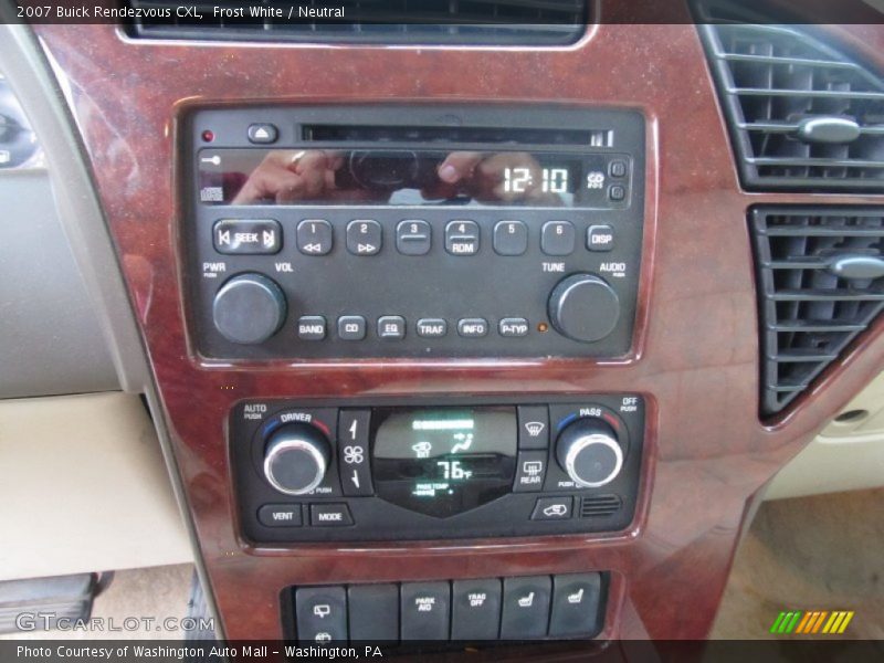 Frost White / Neutral 2007 Buick Rendezvous CXL