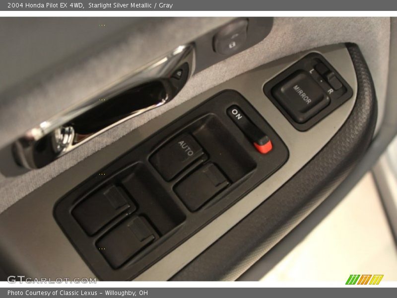 Starlight Silver Metallic / Gray 2004 Honda Pilot EX 4WD