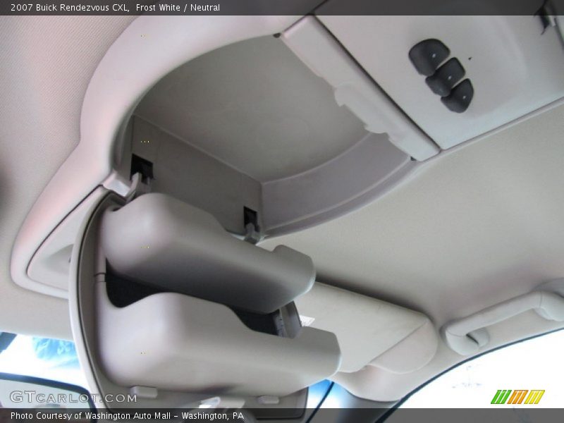 Frost White / Neutral 2007 Buick Rendezvous CXL