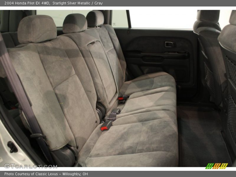 Starlight Silver Metallic / Gray 2004 Honda Pilot EX 4WD
