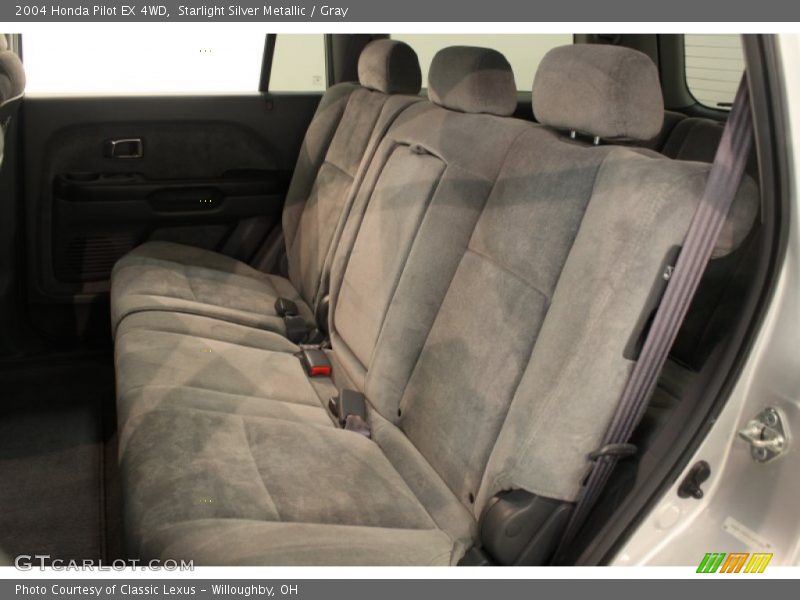 Starlight Silver Metallic / Gray 2004 Honda Pilot EX 4WD