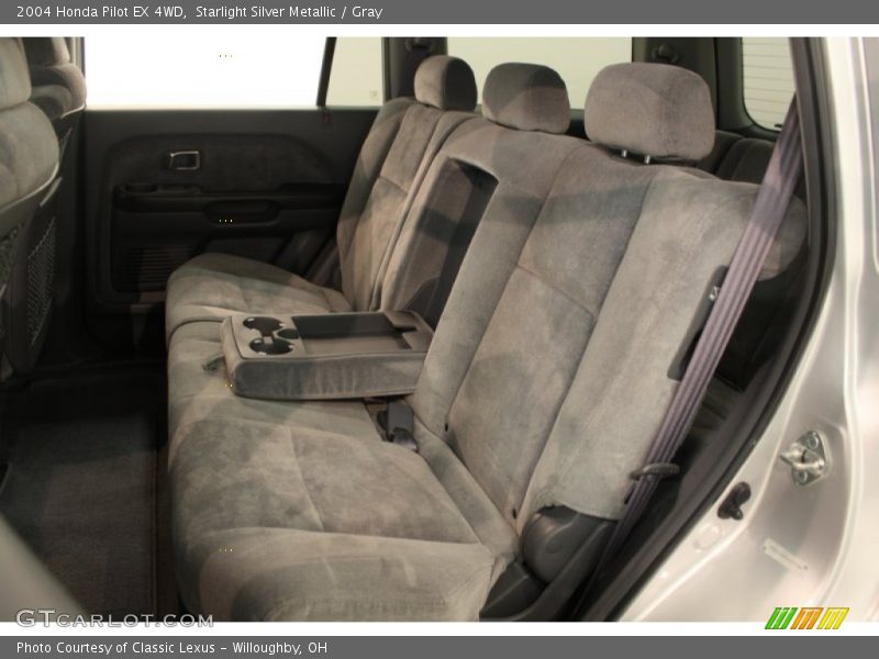 Starlight Silver Metallic / Gray 2004 Honda Pilot EX 4WD