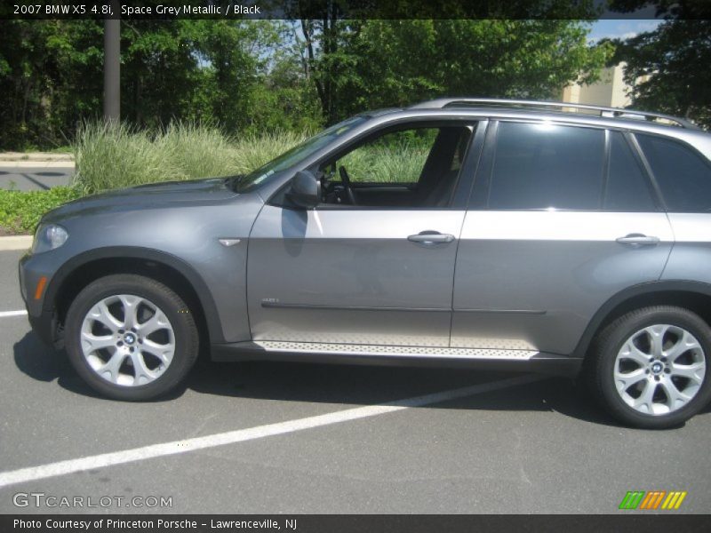 Space Grey Metallic / Black 2007 BMW X5 4.8i