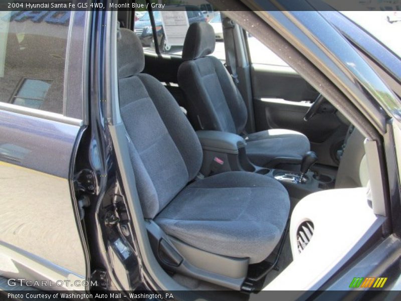 Moonlit Blue / Gray 2004 Hyundai Santa Fe GLS 4WD