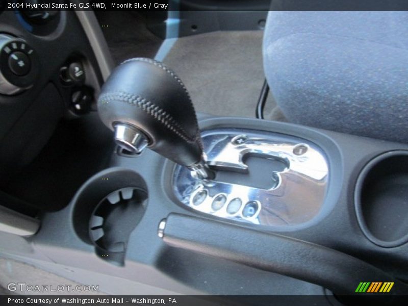 Moonlit Blue / Gray 2004 Hyundai Santa Fe GLS 4WD