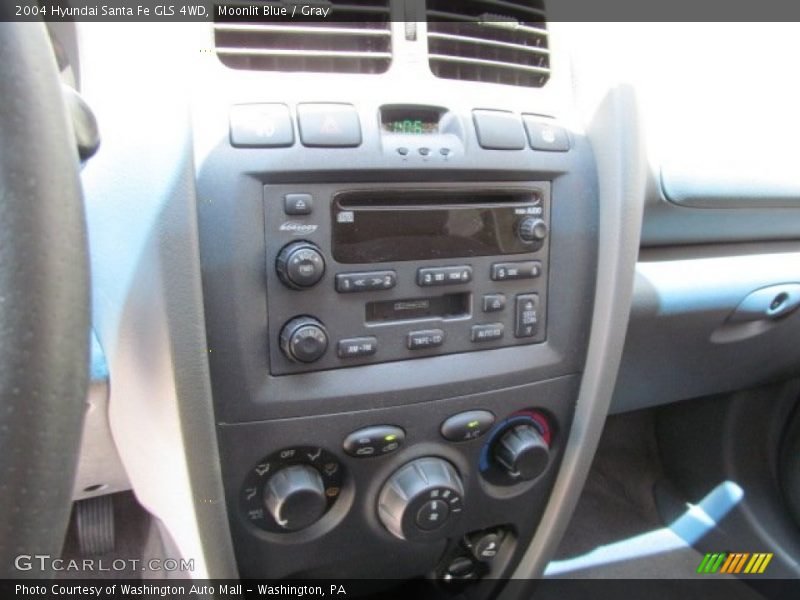 Moonlit Blue / Gray 2004 Hyundai Santa Fe GLS 4WD