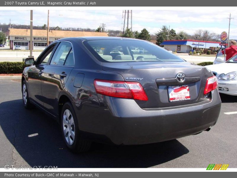 Magnetic Gray Metallic / Ash 2007 Toyota Camry LE
