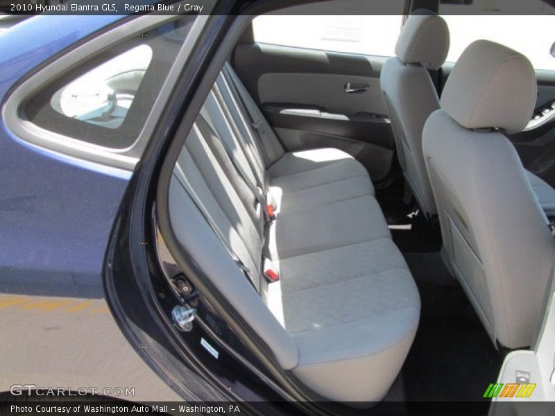 Regatta Blue / Gray 2010 Hyundai Elantra GLS