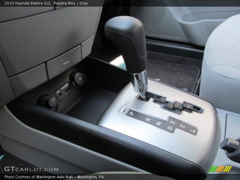 Regatta Blue / Gray 2010 Hyundai Elantra GLS
