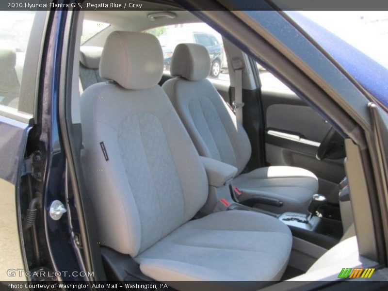 Regatta Blue / Gray 2010 Hyundai Elantra GLS