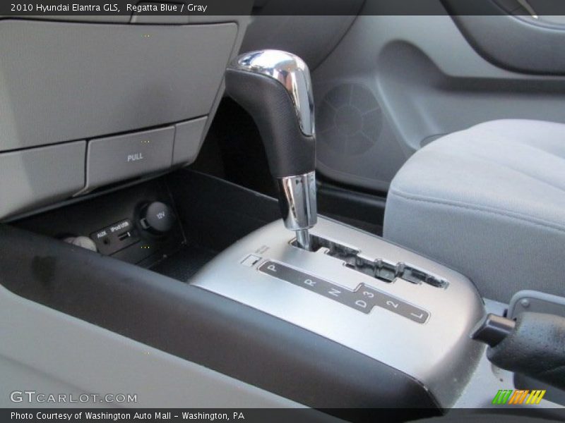Regatta Blue / Gray 2010 Hyundai Elantra GLS