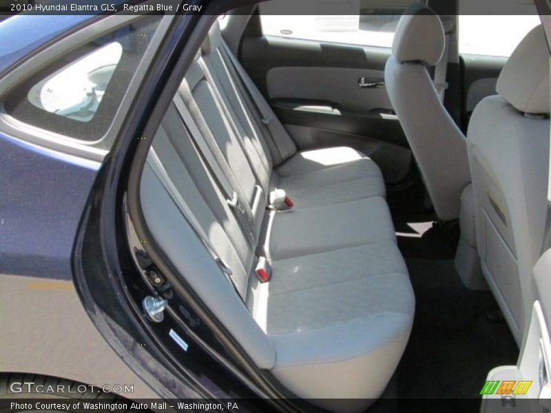 Regatta Blue / Gray 2010 Hyundai Elantra GLS