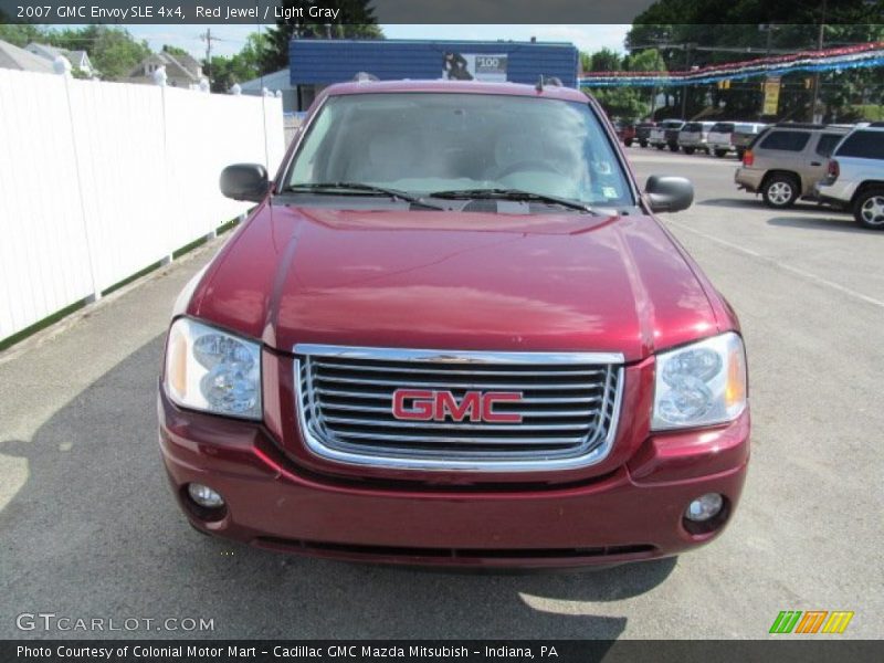 Red Jewel / Light Gray 2007 GMC Envoy SLE 4x4