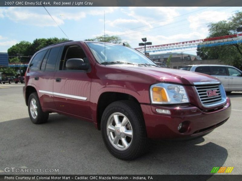Red Jewel / Light Gray 2007 GMC Envoy SLE 4x4
