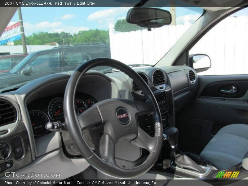 Red Jewel / Light Gray 2007 GMC Envoy SLE 4x4