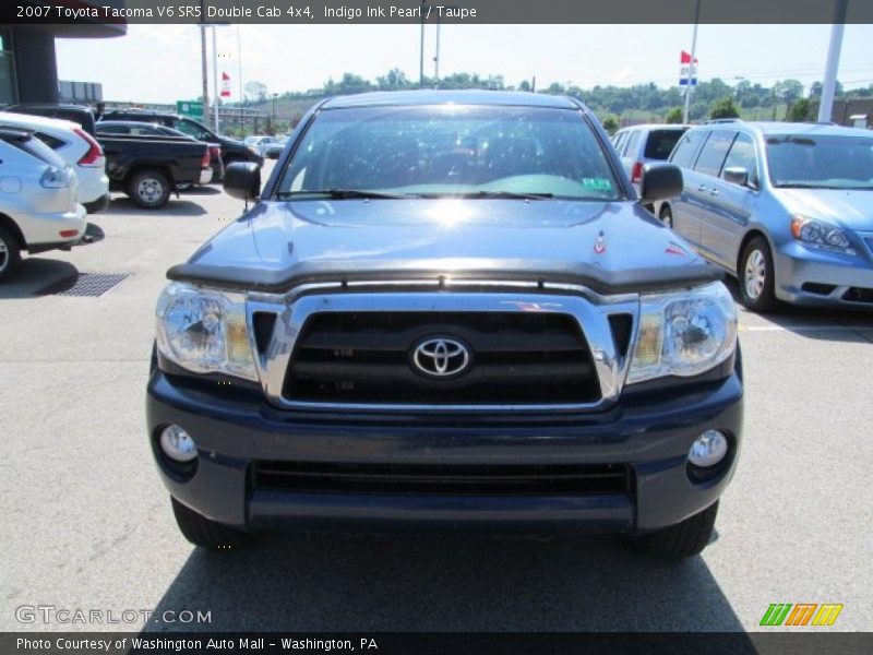 Indigo Ink Pearl / Taupe 2007 Toyota Tacoma V6 SR5 Double Cab 4x4