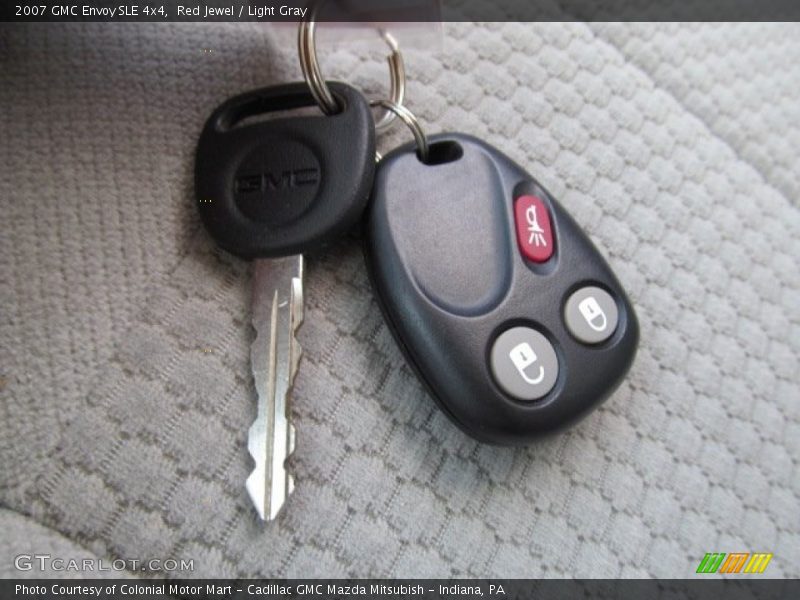 Red Jewel / Light Gray 2007 GMC Envoy SLE 4x4