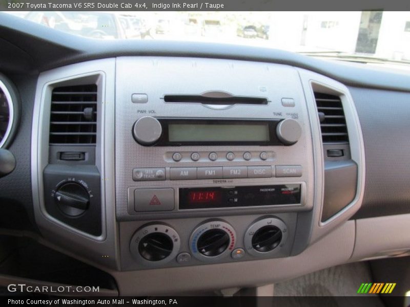 Indigo Ink Pearl / Taupe 2007 Toyota Tacoma V6 SR5 Double Cab 4x4