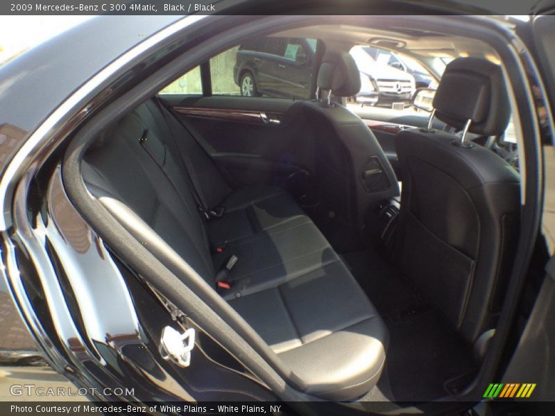 Black / Black 2009 Mercedes-Benz C 300 4Matic