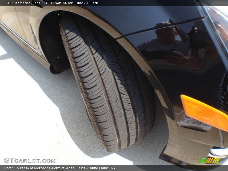 Black / Black 2012 Mercedes-Benz C 300 Sport 4Matic