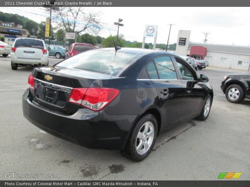 Black Granite Metallic / Jet Black 2011 Chevrolet Cruze LT