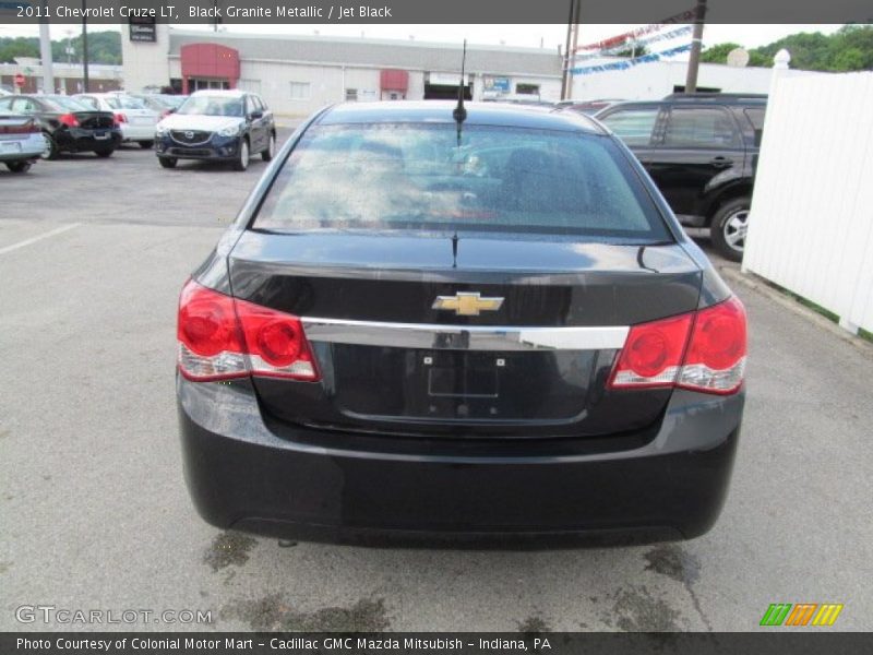 Black Granite Metallic / Jet Black 2011 Chevrolet Cruze LT