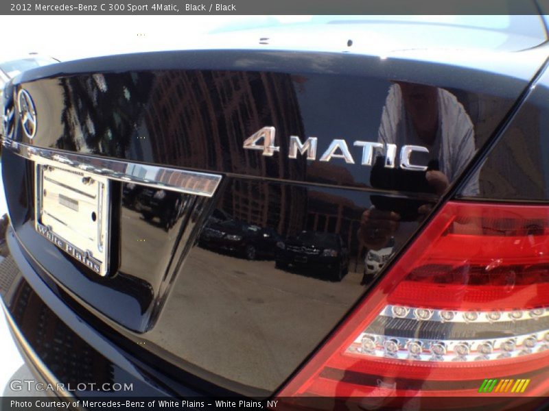 Black / Black 2012 Mercedes-Benz C 300 Sport 4Matic