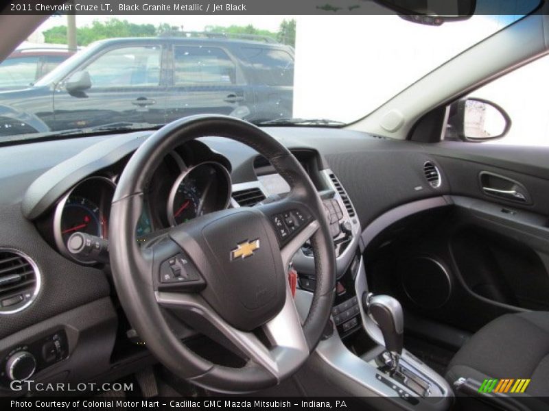 Black Granite Metallic / Jet Black 2011 Chevrolet Cruze LT