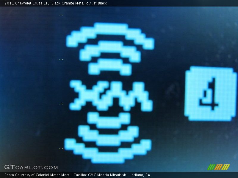 Black Granite Metallic / Jet Black 2011 Chevrolet Cruze LT