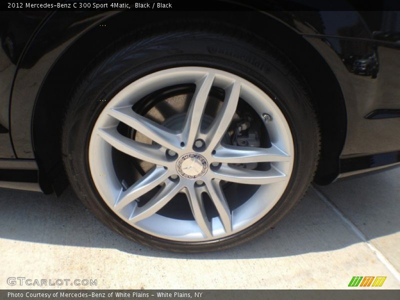 Black / Black 2012 Mercedes-Benz C 300 Sport 4Matic