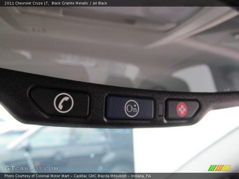 Black Granite Metallic / Jet Black 2011 Chevrolet Cruze LT