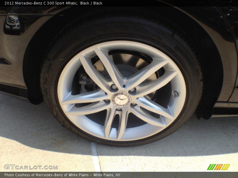 Black / Black 2012 Mercedes-Benz C 300 Sport 4Matic