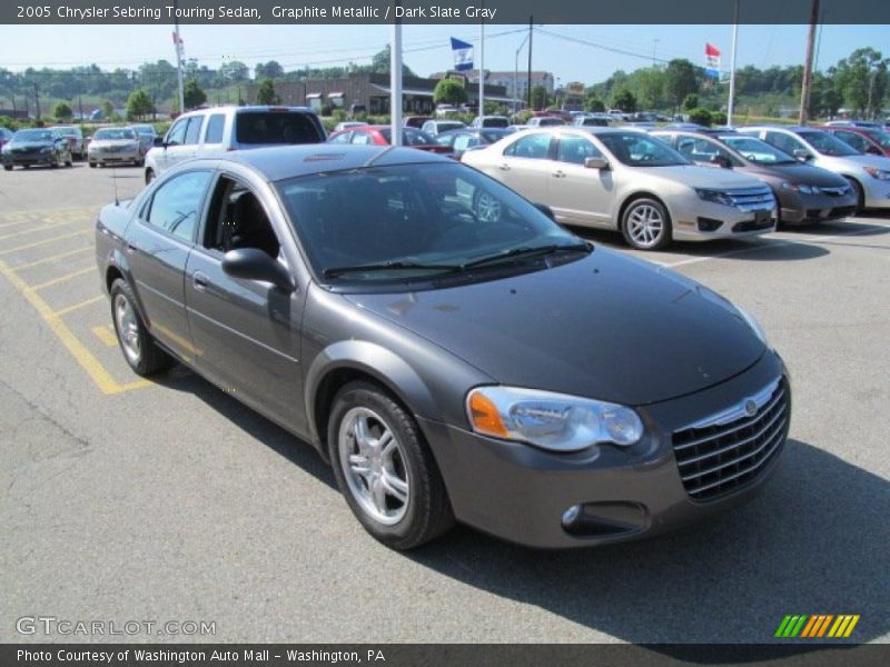 Graphite Metallic / Dark Slate Gray 2005 Chrysler Sebring Touring Sedan