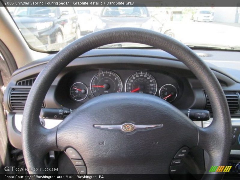 Graphite Metallic / Dark Slate Gray 2005 Chrysler Sebring Touring Sedan