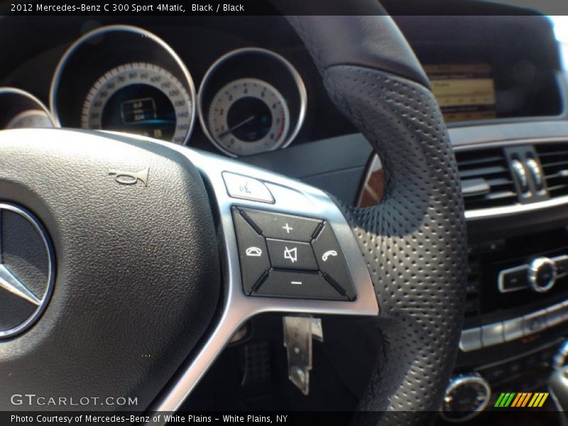 Black / Black 2012 Mercedes-Benz C 300 Sport 4Matic