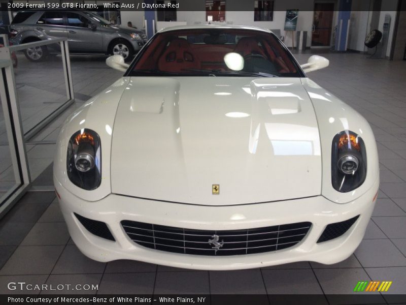  2009 599 GTB Fiorano  White Avus