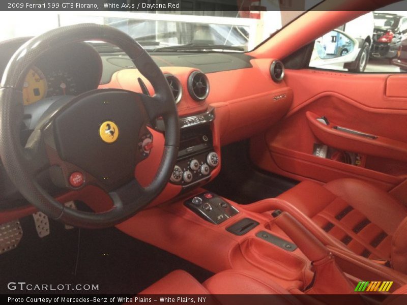  2009 599 GTB Fiorano  Daytona Red Interior